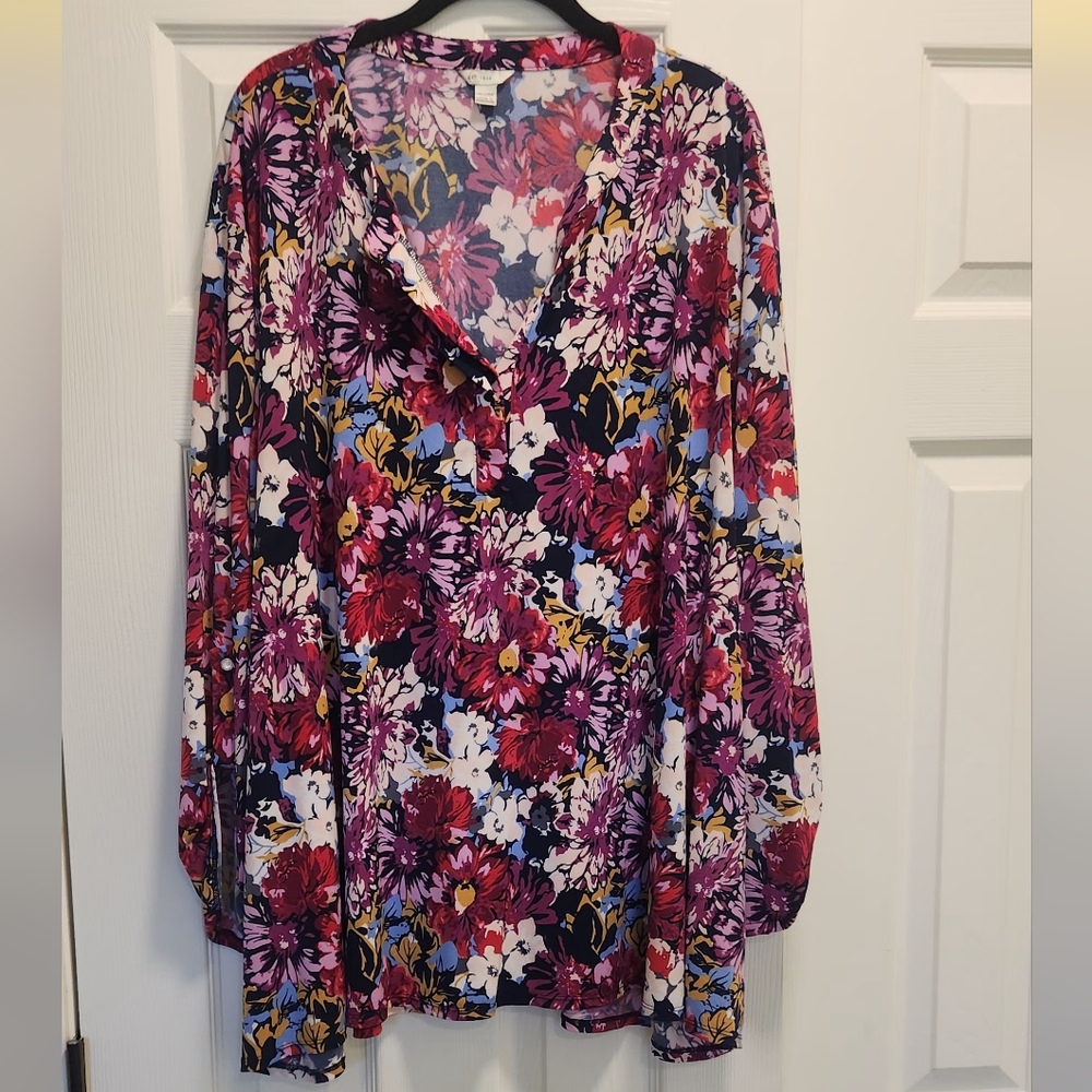 Plus, size long sleeve dress shirt